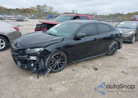 2021 Honda Civic Sport from USA, damaged, VIN SHHFK7H40MU209569